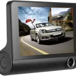 OneXsale 1080p Parking Mode Cycle Recording Night Vision Dashcam with 4 inch LCD Screen &a; 3 Cameras image 2