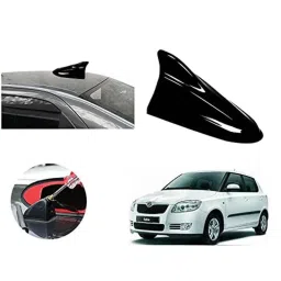 Auto Pearl ABS Black Universal Replacement Shark Fin Car Roof Antenna For Skoda Fabia-picture-12