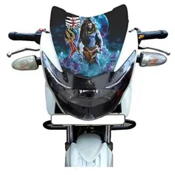 Just Rider Sv-504 Bhole Face Graphic Sticker for Visor Bike-picture-23