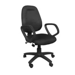 Divano Black Colour Modular Office Chair, DM952 (Pack of 2)-picture-23