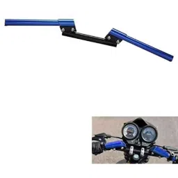 Znee Smart Cast Iron Black &a; Blue Moxi Handle Bar for All Bike image 2