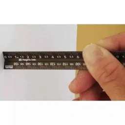 SK Niigata Seiki TSGA-15KD 14mm Aluminium Triangular Fine Scale for General Purpose image 5