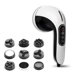 AGARO Marvel 28W Electric Handheld Full Body Massager with 8 Massage Heads, 33213-picture-40