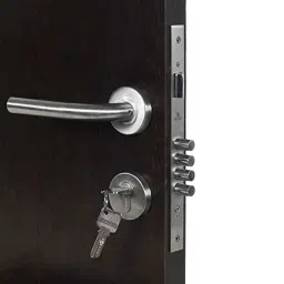 Homexpert Rose MG1106-R-BSK 60mm Stainless Steel Silver Both Side Key Mortise Door Lock Set-image-13