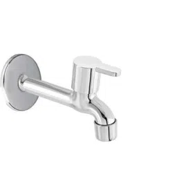 Zesta Flora Stainless Steel Chrome Finish Long Body Bib Cock with Wall Flange (Pack of 11)-picture-12