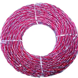 Super GEC 2 Core Aluminium Red &a; White Crystal Flexible Twisted Wire, 30/76, Length: 73 m-picture-35