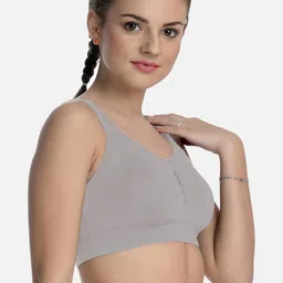 FIMS Seamless Non-Wired Non-Padded High-Support Dry-Fit Work-Out Bra image 3