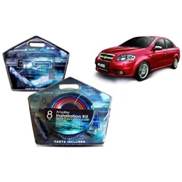 Auto Pearl Geestar Plus 8 Guage 2 Channel Amplifier Full Installation Kit for Chevrolet Aveo, GS-208-picture-33