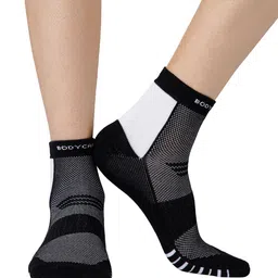 Bodycare Men Pack Of 2 Assorted Cotton Ankle Length Socks image 5