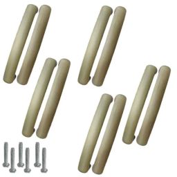 Atom 536 12 inch Brass Antique Finish Zinc Cabinet Pull Handle (Pack of 10)-picture-10