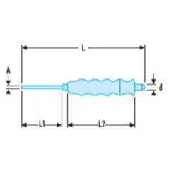 Facom 8mm Sheathed Centre Punch, 255.G8 image 2