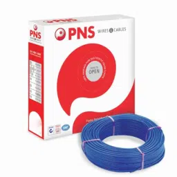 PNS 10 Sqmm FR PVC Blue Insulated House Wire Cable, PNS-100-BL, Length: 100 m-picture-24