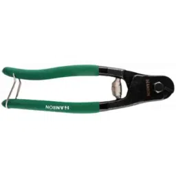 Hanbon 8 inch Metal Green &a; Black Single Hand Wire Cutter, 264200A image 2