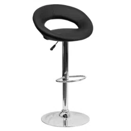 Furniturstation Leatherette Black Adjustable Height Wade Logan Peralta Swivel Bar Stool, SBF_BR02BK-picture-12