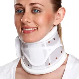 Fidelis Healthcare Elastic White Adjustable Cervical Hard Collar, FA024-4007, Size: XL-picture-25
