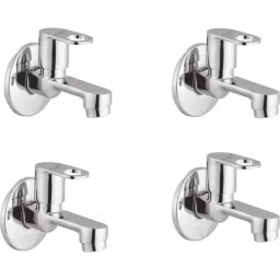 Prestige Prime Brass Chrome Finish Bib Cock with Wall Flange (Pack of 4)-picture-29