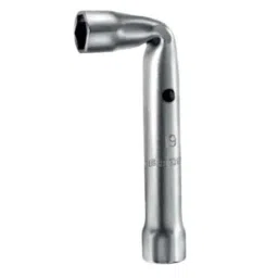 Facom 32mm Satin Chrome Finish Metric Angled Box Wrench, 92A.32-picture-44