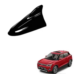 Auto Pearl ABS Black Universal Replacement Shark Fin Car Roof Antenna For Mahindra XUV300 2019-picture-24