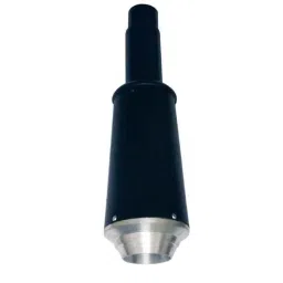 RA Accessories Black Silver Outlet Long Black Silencer Exhaust for LML Graptor image 3