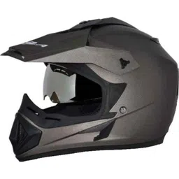 Vega Offroad DV Dull Anthracite Off Road Motocross Helmet, Size (Large, 600 mm)-picture-35