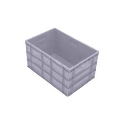 Supreme 600x400x325mm 66 Litre Grey Premium Plastic Crate, SCL-604032-picture-27