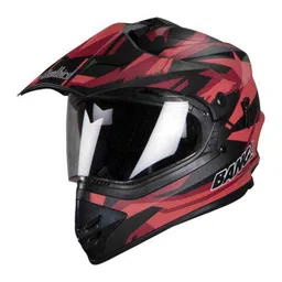 Steelbird SB-42 Moonwalk Motorbike Black Red Helmet, Size (Large, 600 mm)-picture-18