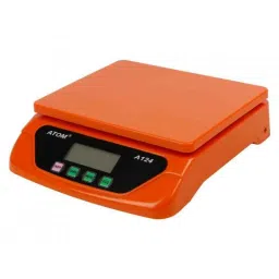 Atom 15 kg Red Multi Purpose Digital Kitchen Weighing Machine, A-124 image 2