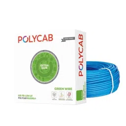 Polycab Maxima Plus 1.5 Sqmm Blue Single Core Eco Friendly Greenwire FR PVC Copper Insulated Cable, Length: 90 m-image-8