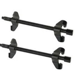 Krost 123 Coil Spring Compressor Stainless Steel Drop Forged Coil Spring Compressor Strut Tool Clamp (Black, Set Of 2) image 3