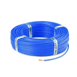 CabONE 0.75Sqmm Blue FR PVC Multistrand CCA Copper Electrical Wire, CabONE003, Length: 90 m image 3