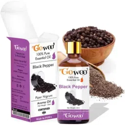 GoWoo 30ml Black Pepper Oil for Hair, Skin, Massage &a; Aromatherapy, GOWOO-P-63-picture-34