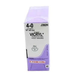 Ethicon PW2604 12 Pcs 4-0 Dyed Vicryl Polyglactin 910 Suture Box, Size: 45 cm-picture-25