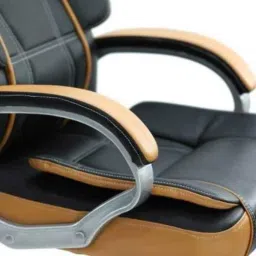 Dicor Seating DS66 Seating Leatherite Brown &a; Black High Back Office Chair (Pack of 2) image 3