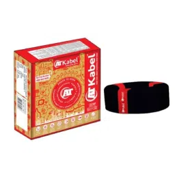 AT Kabel 4 Sqmm Black Single Core FR PVC Housing Wire, Length: 90 m-picture-34