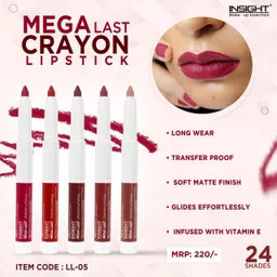 insight Mega Last Smudge Proof Lipstick (13) image 2