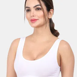 Amour Secret Non Padded Non-Wired Full Coverage Seamless Slip-On Bra image 3