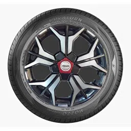 Prigan 4 Pcs 14 inch Polypropylene Grey &a; Silver Press Fitting Car Wheel Cover Set for Renault Pulse RXL image 5