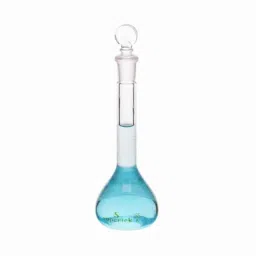 Supertek 1ml Borosilicate Glass 3.3 Class-A Transparent Volumetric Flask with Individual Calibration Certificate, 77.418.0001 (Pack of 6)-picture-15