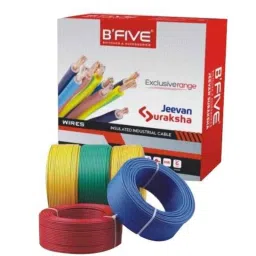 B-Five 4 Sqmm PVC Black Industrial Wire, Bsf-456B-picture-14