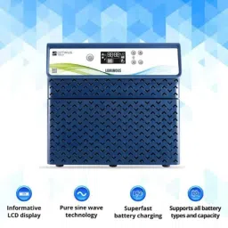 Luminous Optimus 2800 2500VA/24V 2000W Sine Double Battery Wave Inverter for Home, Office &a; Shops (Supports 2 Inverter Battery Each of 12V) image 3