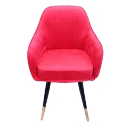 DPI Metal Red Dining Chair with Solid Back for Living Room, Bedroom, Restroom &a; Restaurant-picture-22