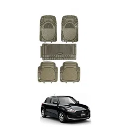 Kozdiko 5 Pcs 6205 Smoke PVC Rubber Car Foot Mat Set for Fiat Linea Classic-picture-23