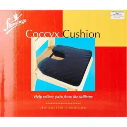 Flamingo GT-06 Universal Black PU Foam Orthopaedic Cushion image 2