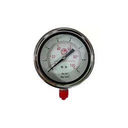 Bellstone 0-800psi Stainless Steel Silver Pressure Gauge, 524152366-picture-21