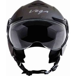Vega Verve Motorsports Anthracite Colour Open Face Helmet, Size: S-picture-18