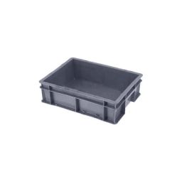 Supreme 400x300x120mm 115 Litre Grey Premium Plastic Crate, SCL-403012-picture-35