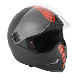 Steelbird Adonis Motorbike Black Red Full Face Helmet, Size (Medium, 580 mm)-picture-27