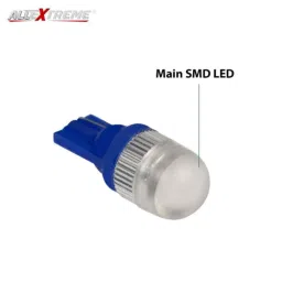 AllExtreme EXT10CB 2 Pcs 2W T10 Blue LED Parking Light Set image 3
