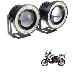 Kozdiko 2 Pcs 15W 3.5 inch High Power White LED Projector COB Fog Light Set with White Angel Eye Ring for BMW R 1200, koz_88324-picture-36