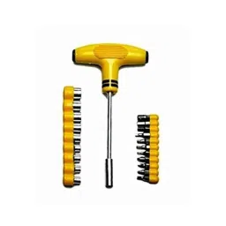 Krost Tc665 16 Pieces Heavy Duty Hole Saw Cutter Set Cutting Tool With Free 24 Pieces T Spanner Socket Set image 3